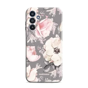 Etui ochronne do Galaxy A15 4G, Mobiwear Elite Pro, różowo-kwieciste