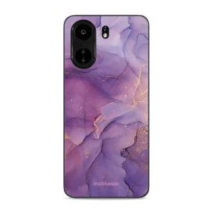 Etui ochronne do Xiaomi Redmi 13C 4G, Mobiwear Glossy Case, fioletowe