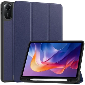Etui z klapką Bizon Case Tab Lizard do Xiaomi Redmi Pad 2, granatowe