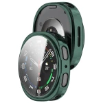 Etui z osłoną ekranu Bizon Case Watch Felipe do Galaxy Watch 8 44 mm, zielone