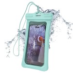Etui wodoszczelne Bizon Case Hydrofloat, miętowe