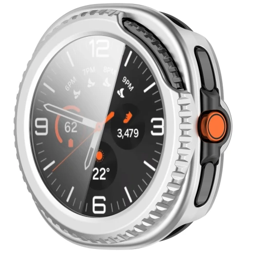 bizon-case-glass-set-samsung-galaxy-watch-8-classic-46mm-satin-silver-05.webp