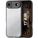 Etui Dux Ducis AIMO do iPhone Air, przezroczyste z czarną ramką
