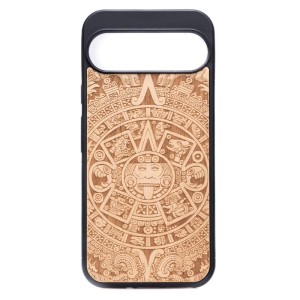 Drewniane etui do Google Pixel 10 Pro XL, Bewood Kalendarz Aztecki Aniegre