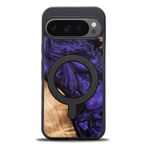 Drewniane etui do Google Pixel 10 Pro XL, Bewood Unique Violet do MagSafe