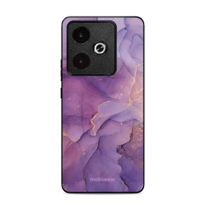 Etui ochronne do Realme GT 7T, Mobiwear Glossy Case, fioletowe