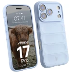 Pancerne etui Bizon Case Tur do iPhone 17 Pro, jasnoniebieskie