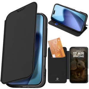 Etui z klapką Dux Ducis Skin Pro do iPhone Air, czarne
