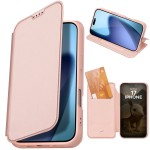 Etui z klapką Dux Ducis Skin Pro do iPhone 17, różowe
