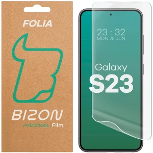 Folia hydrożelowa na ekran Bizon Glass Hydrogel Front do Galaxy S23, 1 sztuka