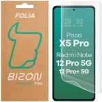 Folia hydrożelowa na ekran Bizon Film Hydrogel Front do Xiaomi POCO X5 Pro / Redmi Note 12 Pro 5G / 12 Pro Plus 5G, 1 sztuka