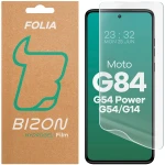 Folia hydrożelowa na ekran Bizon Film Hydrogel Front do Motorola Moto G14 4G / G54 5G / G54 Power 5G / G84 5G, 1 sztuka