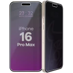 Prywatyzujące szkło hybrydowe Bizon Hybrid Shadow do iPhone 16 Pro Max, matowe