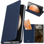 Etui z klapką Dux Ducis Skin Pro do Galaxy S25 FE, granatowe