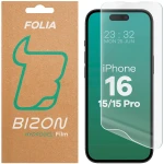 Folia hydrożelowa na ekran Bizon Film Hydrogel Front do iPhone 15 / 15 Pro / 16 , 1 sztuka