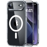 Zestaw etui + szkło, ESR Classic Hybrid MagSafe & Tempered Glass do iPhone Air, przezroczyste