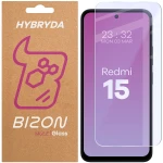 Elastyczne szkło hybrydowe Bizon Hybrid Mule do Xiaomi Redmi 15 5G