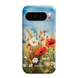 Etui ochronne do Google Pixel 10 Pro XL, Mobiwear Elite Pro, łąkowe kwiaty