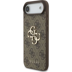 Etui Guess Hardcase 4G Big Metal Logo do iPhone Air, brązowe