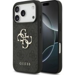 Etui Guess Hardcase 4G Big Metal Logo do iPhone 17 Pro, czarne