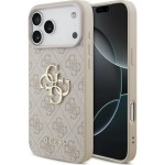 Etui Guess Hardcase 4G Big Metal Logo do iPhone 17 Pro Max, różowe