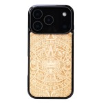 Drewniane etui do iPhone 17 Pro, Bewood Kalendarz Aztecki Aniegre
