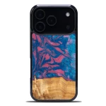 Drewniane etui do iPhone 17 Pro, Bewood Unique Neons Vegas