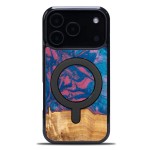 Drewniane etui do iPhone 17 Pro, Bewood Unique Neons Vegas do MagSafe