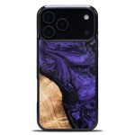 Drewniane etui do iPhone 17 Pro Max, Bewood Unique Violet