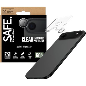 Szkło hartowane na aparat z aplikatorem Safe by PanzerGlass Camera Lens Protector do iPhone Air, przezroczyste