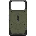 Etui pancerne Urban Armor Gear Pathfinder Mag do MagSafe do iPhone 17 Pro Max, oliwkowo-czarne