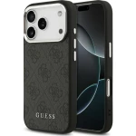 Etui Guess Hardcase 4G Classic Logo MagSafe do iPhone 18 Pro / 17 Pro, czarne