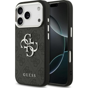 Etui Guess Hardcase 4G Big  4G Classic Logo do iPhone 17 Pro, czarne