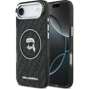 Etui Karl Lagerfeld IML Karl Head Logo MagSafe do MagSafe do iPhone Air, czarne