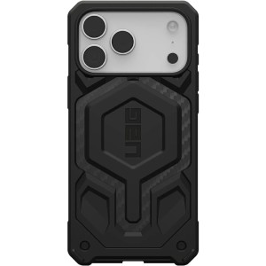 Etui pancerne Urban Armor Gear UAG Monarch Pro Mag do MagSafe do iPhone 17 Pro Max, czarne z włóknem węglowym