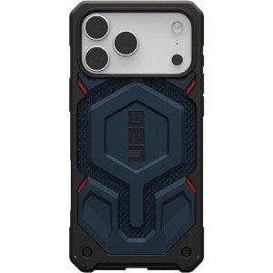Etui pancerne Urban Armor Gear UAG Monarch Pro Mag do MagSafe do iPhone 17 Pro Max, granatowe z kevlarem