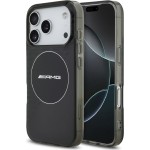 Etui Mercedes AMG Double Layer Transparent do MagSafe do iPhone 17 Pro , przydymione wzorzyste
