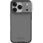 Etui Nillkin CamShield Pro do iPhone 17 Pro, półprzezroczysto-czarne