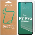 Folia hydrożelowa na ekran Bizon Film Hydrogel Front do Xiaomi POCO F7 Pro / F7 Ultra, 1 sztuka