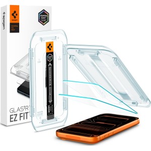 Szkło do etui + Aplikator Spigen Glas.tR EZ Fit 2-Pack (AC) do iPhone 17 Pro Max / 16 Pro Max