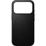 Etui z naturalnej skóry do iPhone 17 Pro, Nomad Modern Leather Case do MagSafe, czarne