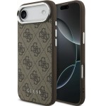 Etui Guess Hardcase 4G Classic Logo MagSafe do iPhone Air, brązowe