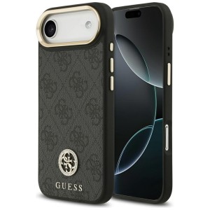 Etui Guess 4G Strass Logo do MagSafe do iPhone Air, czarne