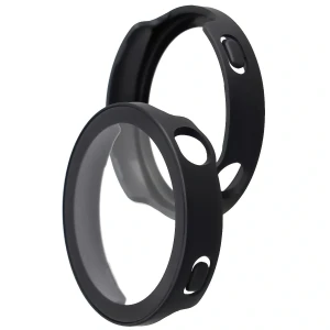 Etui ze szkłem do zegarka Bizon Case Watch Adamo do Huawei Watch GT6 41 mm, matowe czarne