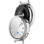 Etui z osłoną ekranu Bizon Case Watch Felipe do Huawei Watch GT6 41 mm, srebrne