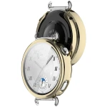 Etui z osłoną ekranu Bizon Case Watch Felipe do Huawei Watch GT6 41 mm, złote
