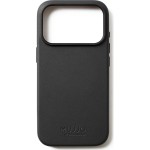 Etui Mujjo Full Leather Case do MagSafe do iPhone 17 Pro, czarne