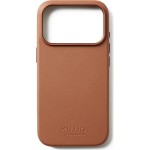 Etui Mujjo Full Leather Case do MagSafe do iPhone 17 Pro, brązowe