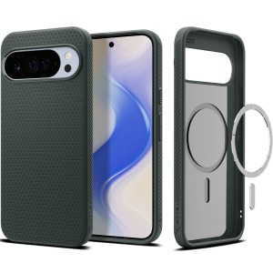 Etui Spigen Liquid Air Mag do MagSafe do Google Pixel 10 Pro XL, zielone