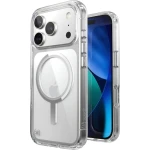 Etui Speck Presidio Perfect-Clear do MagSafe do iPhone 18 Pro / 17 Pro, przezroczysto-srebrne